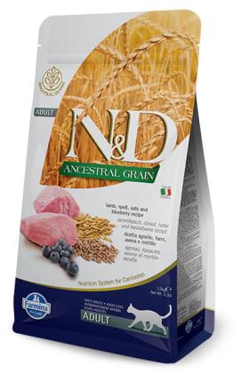 N&D Low Grain Lamb & Blueberry Adult Cat
